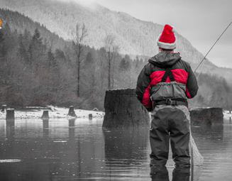 Pesca en Diciembre: Captura la magia invernal con cebo vivo